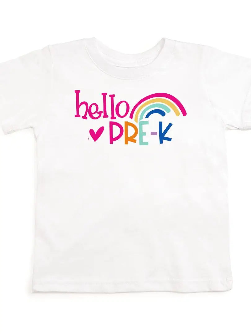 Hello Pre-K Short Sleeve Shirt