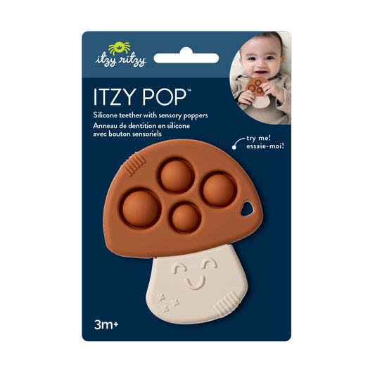 Itzy Pop™ Sensory Popper Toy - Mushroom