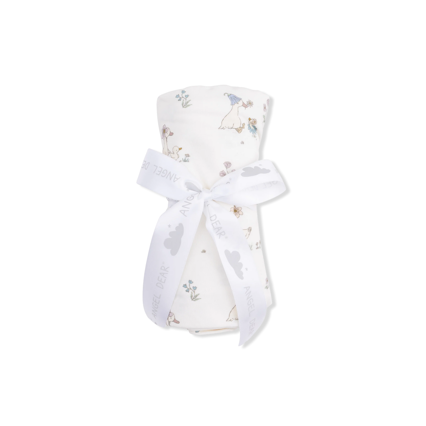 Flower Ducklings - Swaddle Blanket