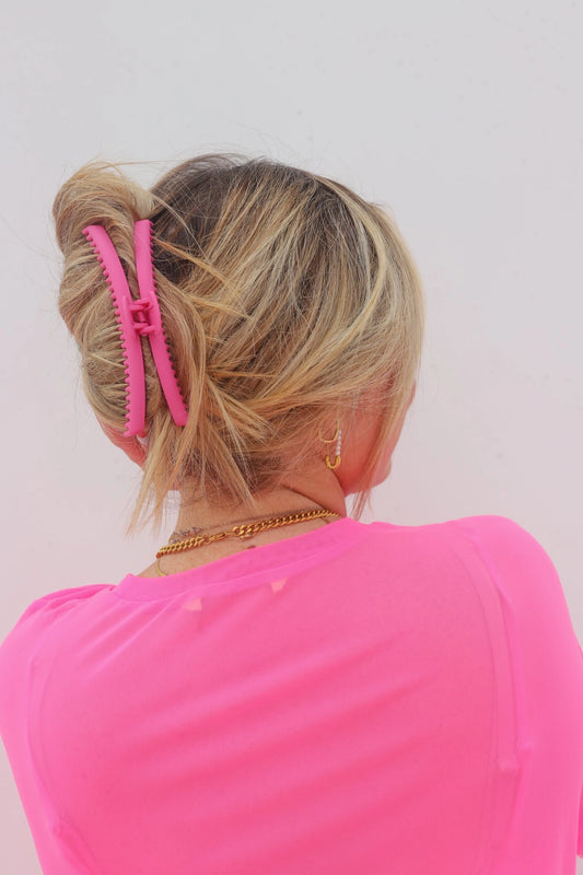 Matte Original Hold Everything Claw - Hot Pink