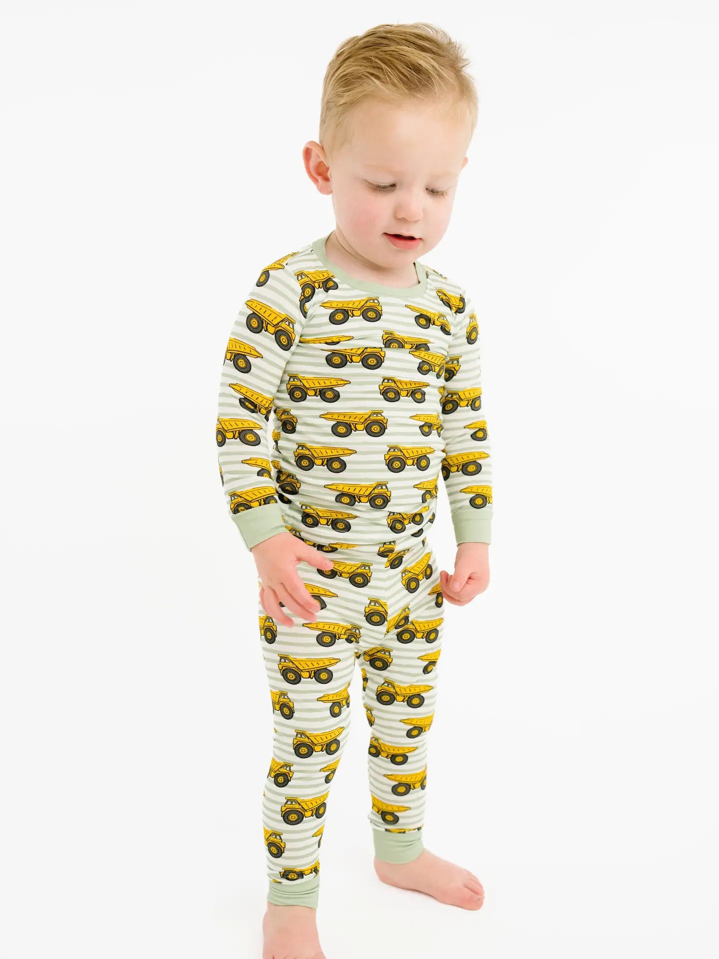 Dump Trucks Bamboo Set