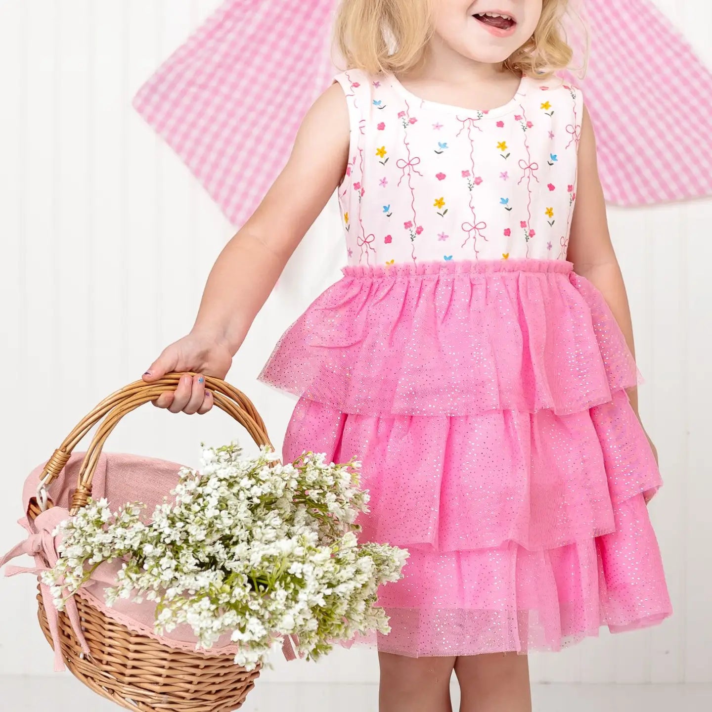 Peony Floral Tank Tutu Dress