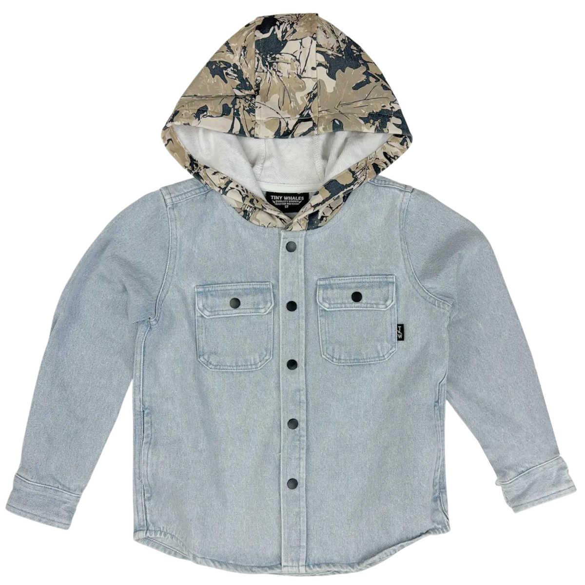 Woodsman Hooded Denim Shirt