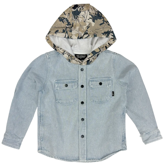 Woodsman Hooded Denim Shirt