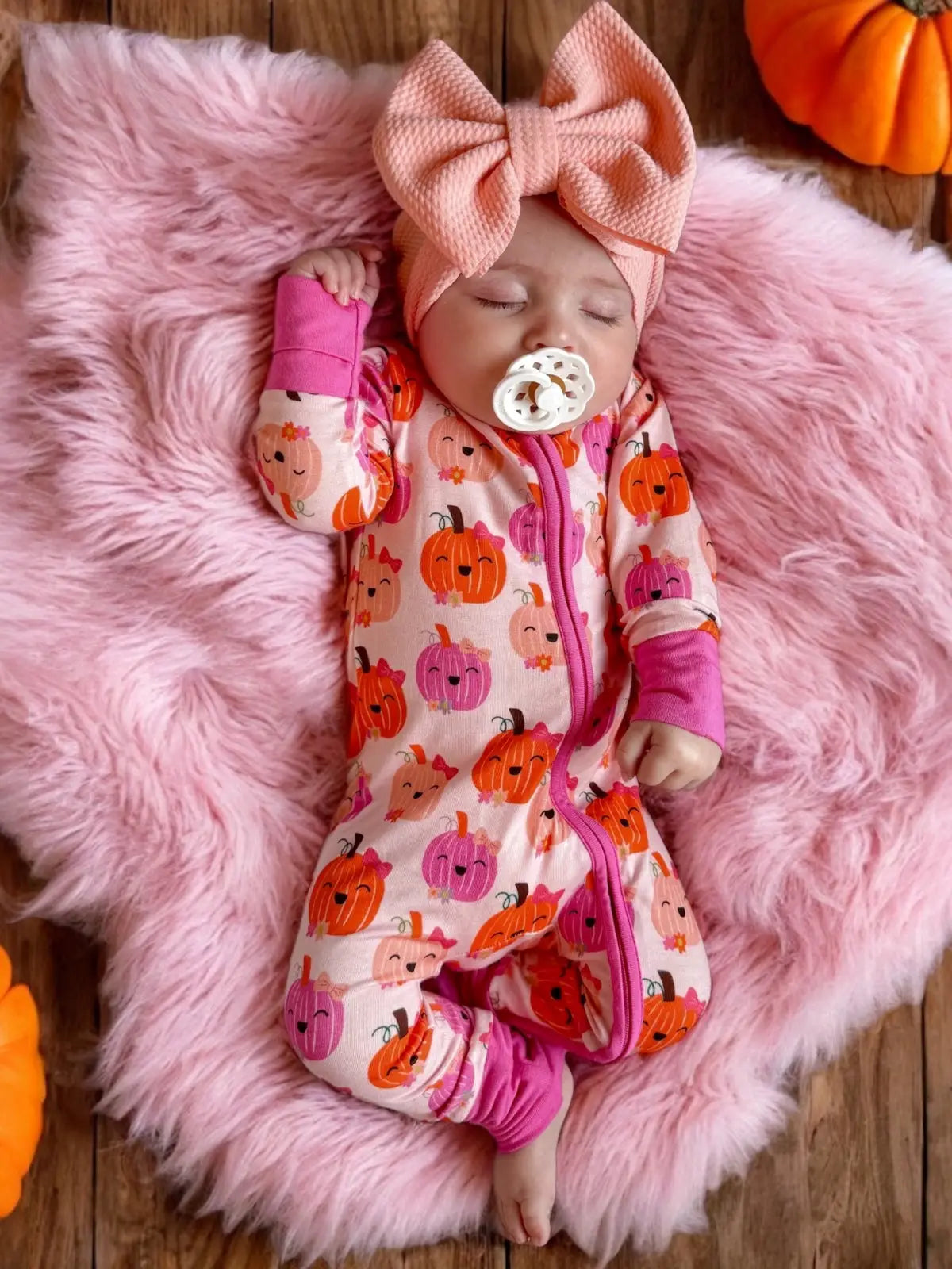 2-Way Convertible Zip Romper - Miss Pumpkin