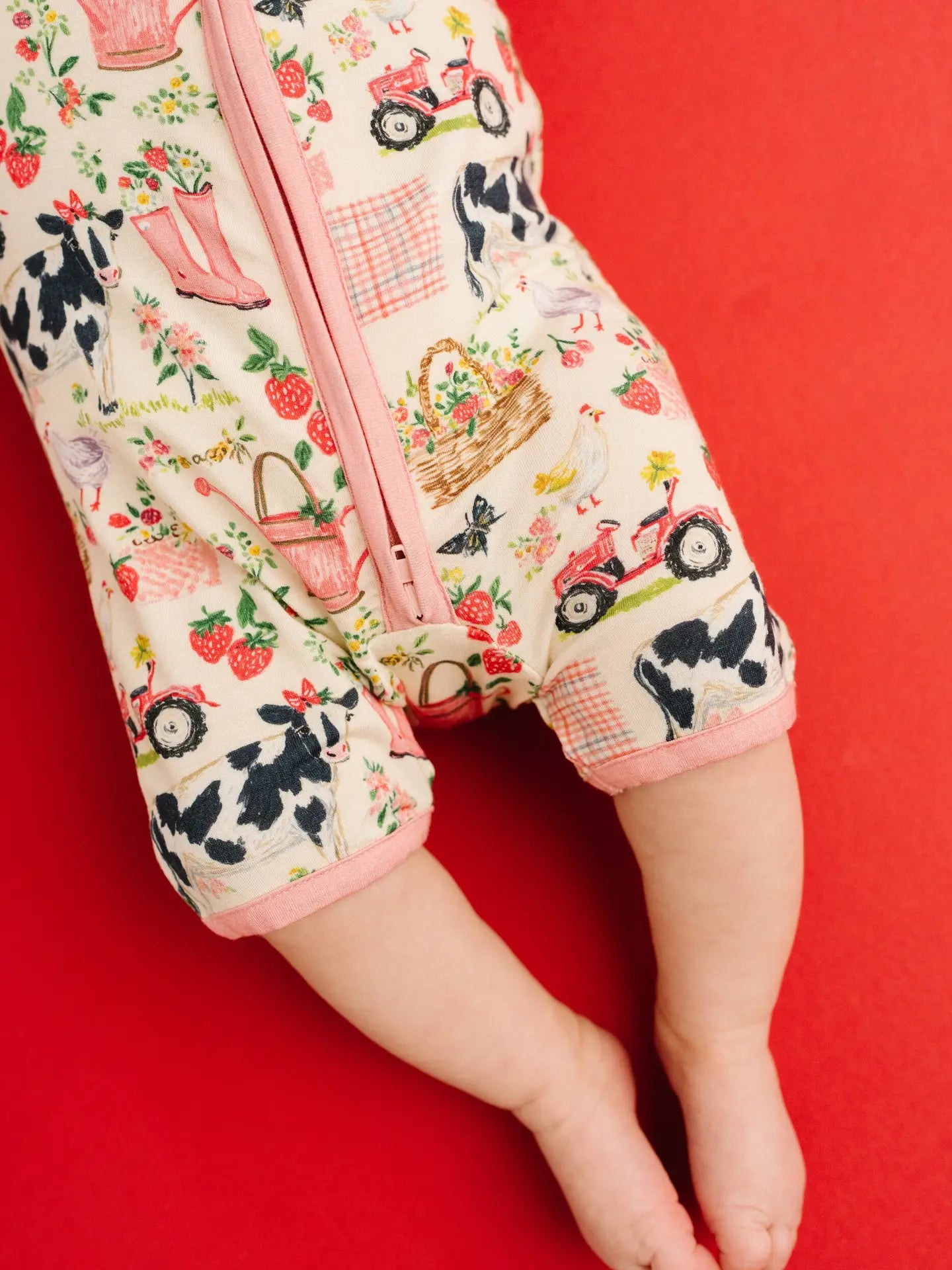 Blooming Homestead Bamboo Short Romper