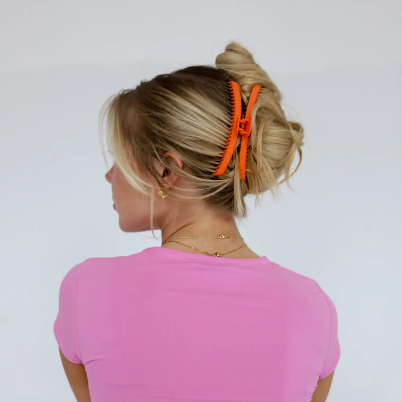 KAXI Matte Original Hold Everything Claw Clip - Neon Orange