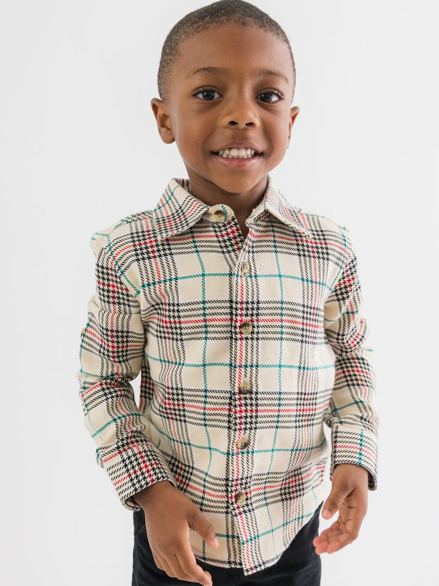 Tannen Plaid Long Sleeve Button Down Shirt