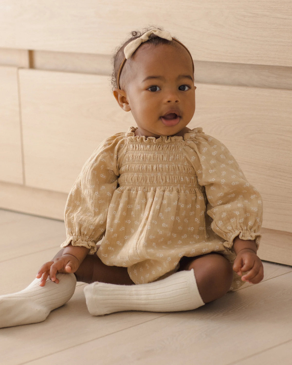 Eden Romper || Butterscotch
