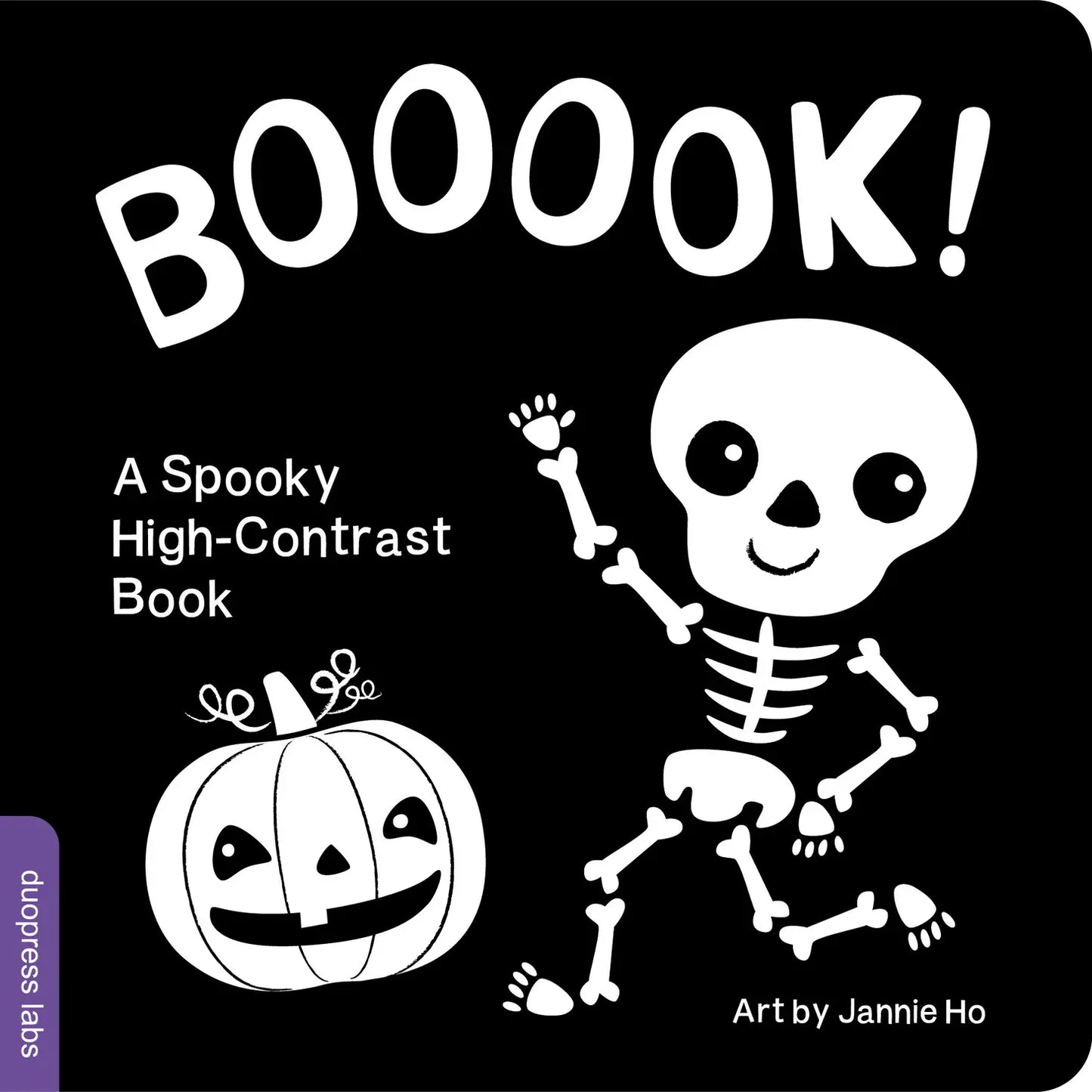 Booook! A Spooky High-Contrast Book