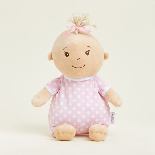 Baby Girl Warmies - Blonde Hair