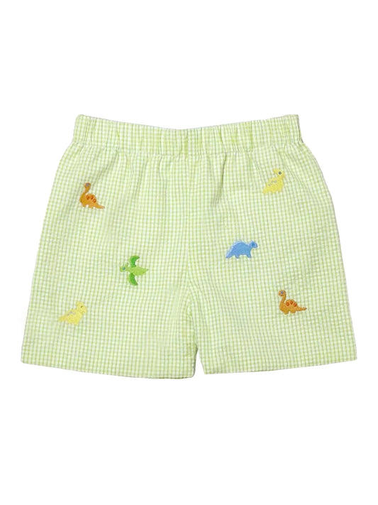 Dino Seersucker Short