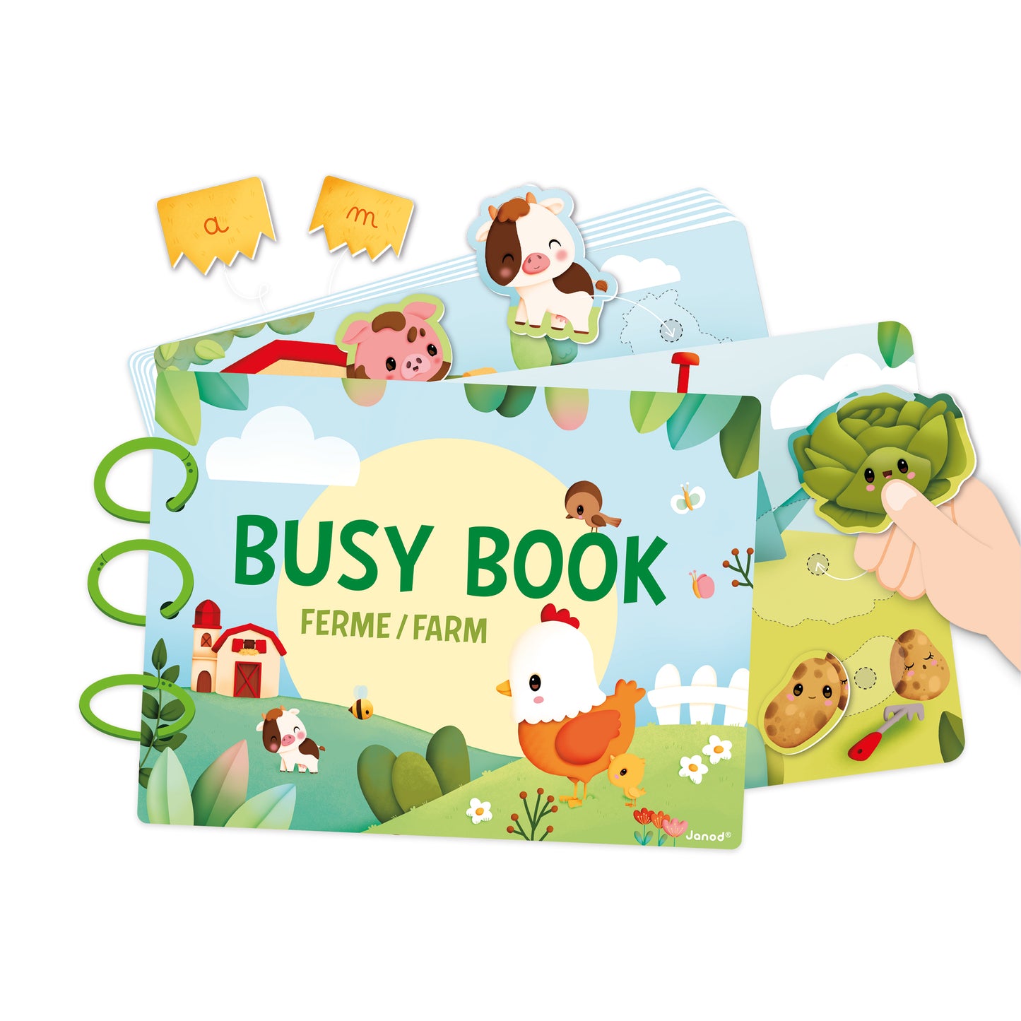Farm Busy Book