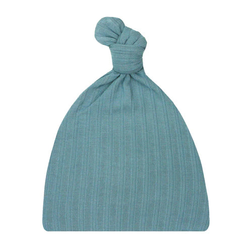 Lou Lou & Co Duke Ribbed Top Knot Hat