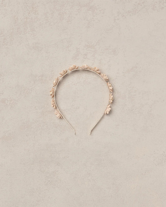 FLORAL HEADBAND || NATURAL