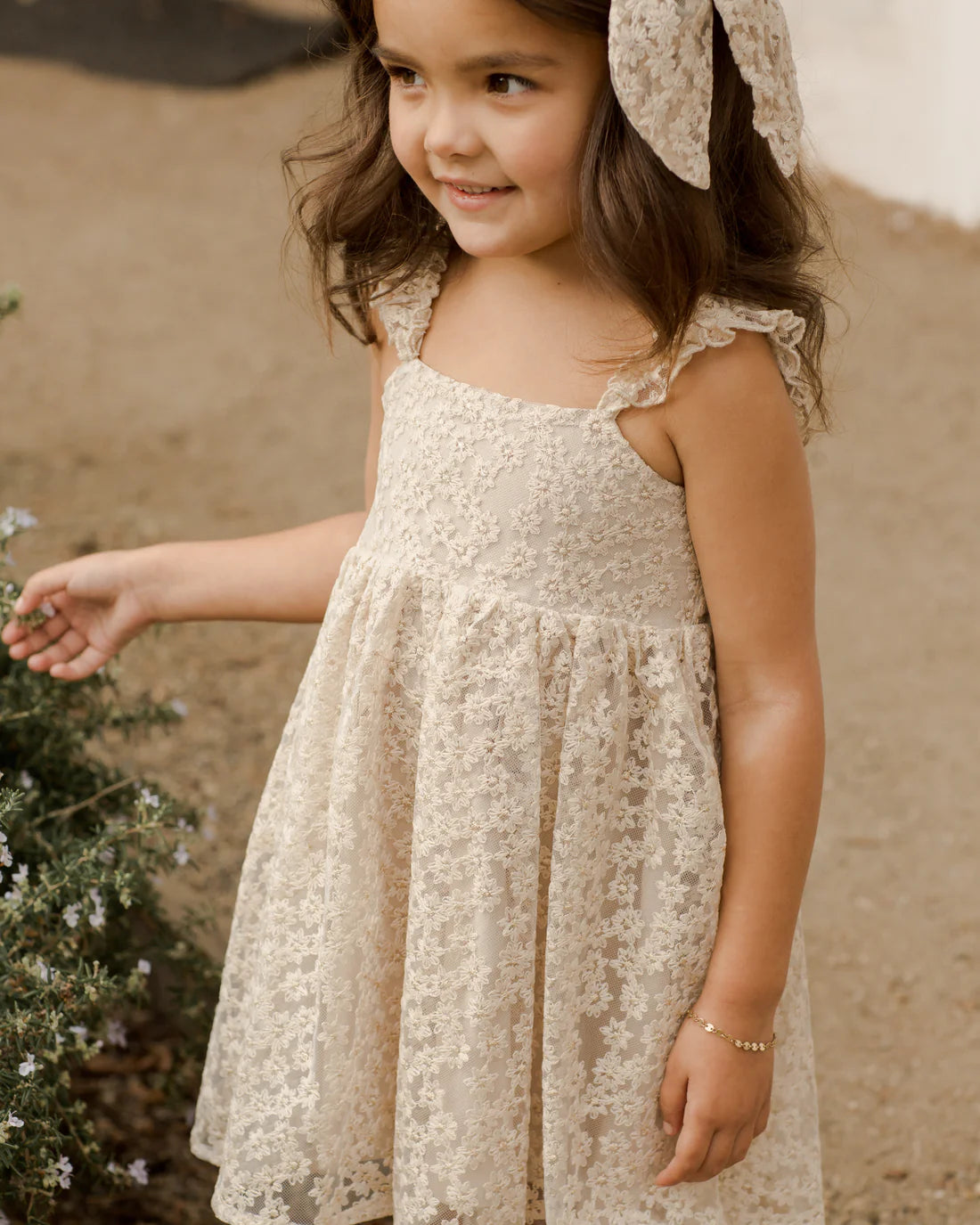 MARA DRESS || CHAMPAGNE DAISY