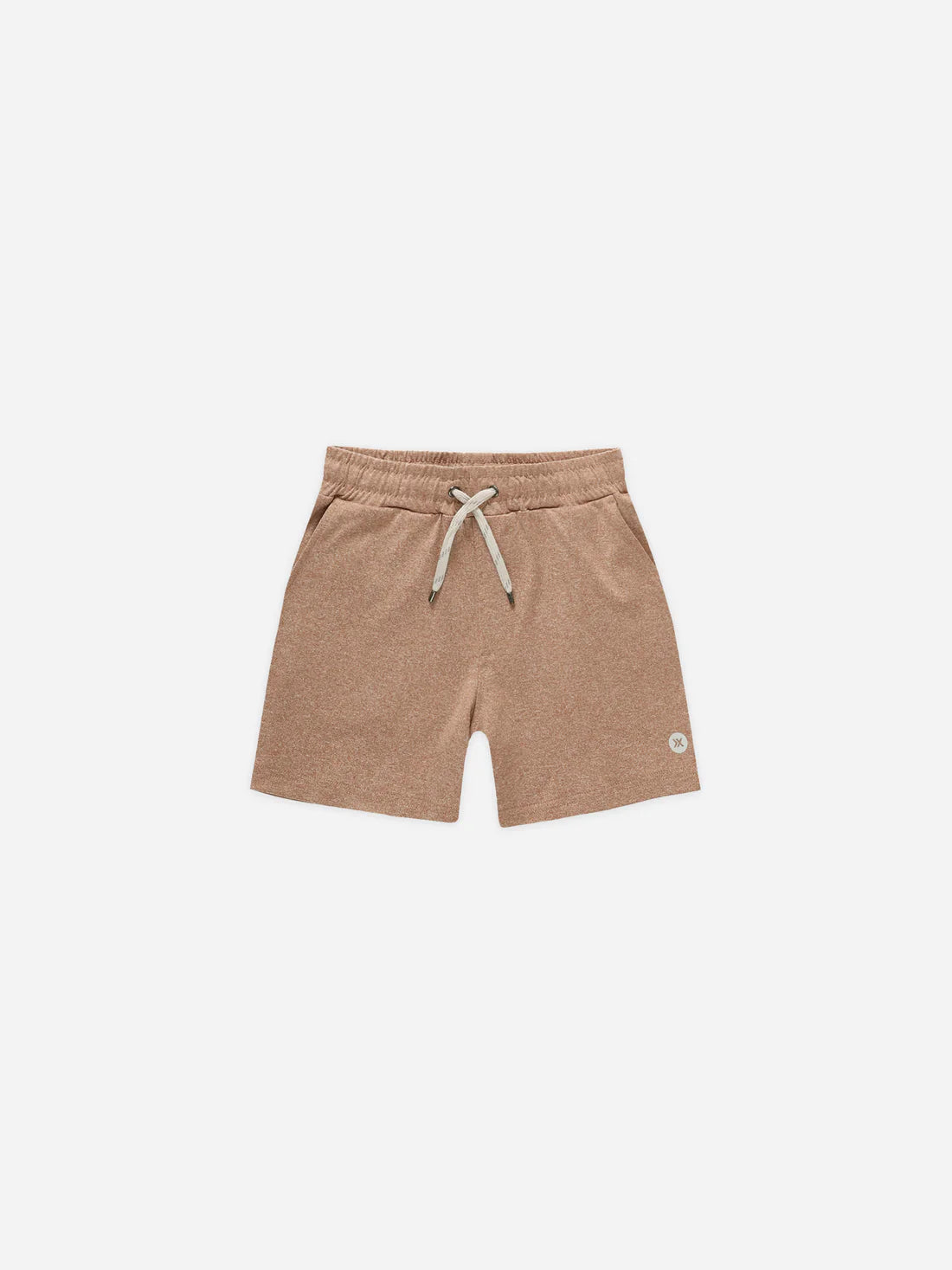 oceanside tech short || heathered clay