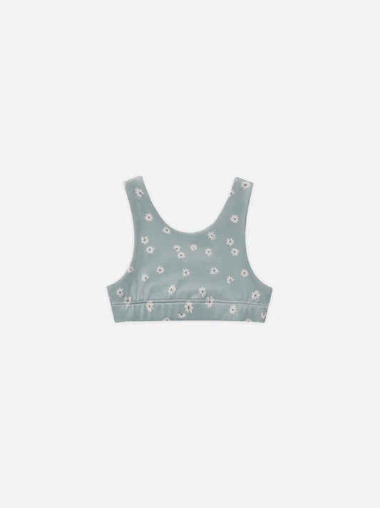 longline bra || blue daisy