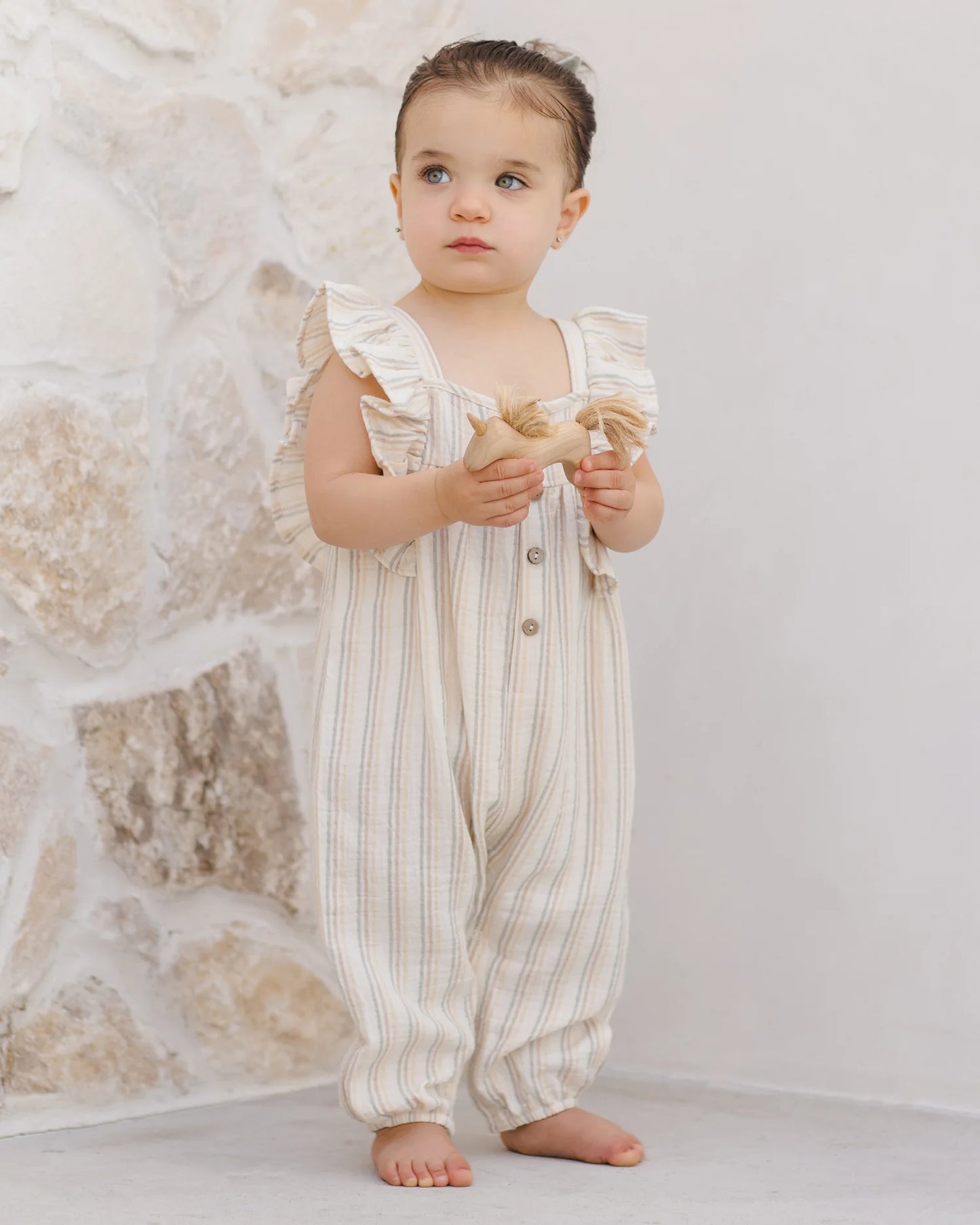 Nova Romper || Summer Stripe