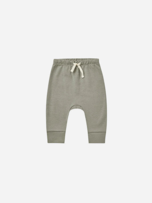 Drawstring Pant || Basil