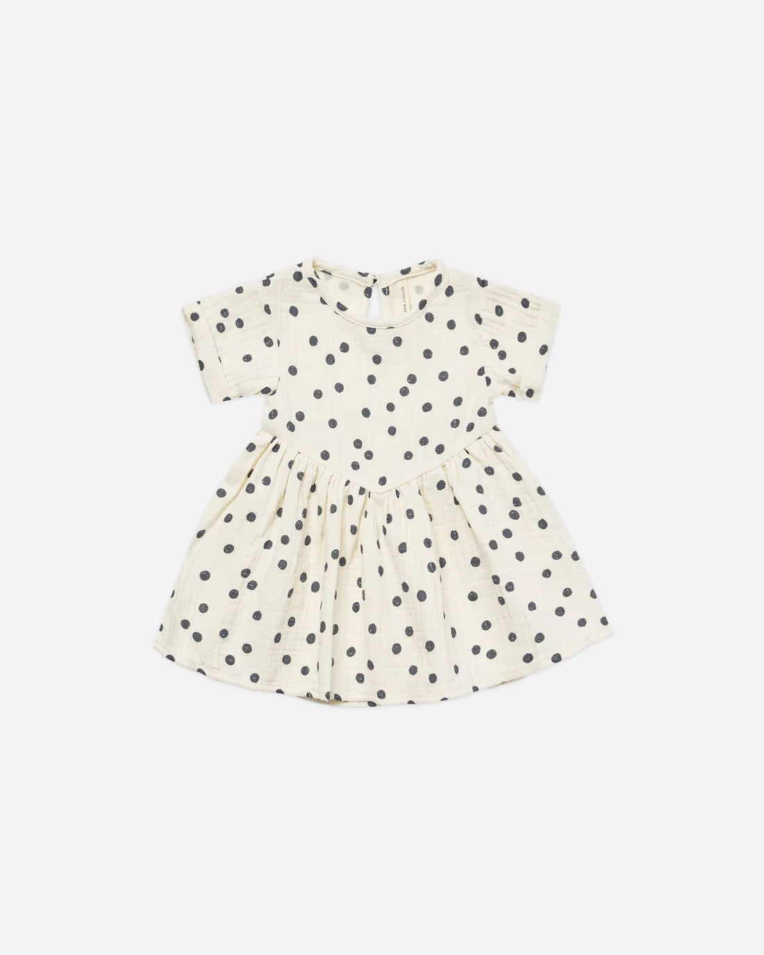 Brielle Dress || Navy Dot