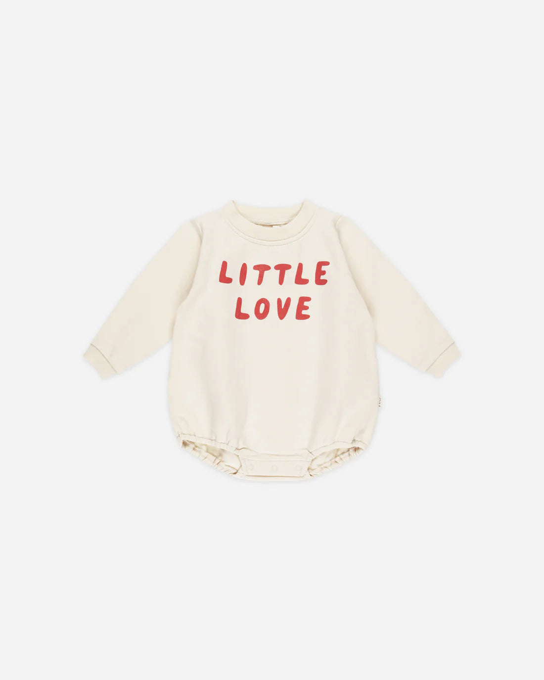 Crewneck Bubble Romper || Little Love