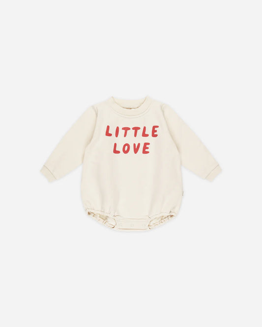 Crewneck Bubble Romper || Little Love