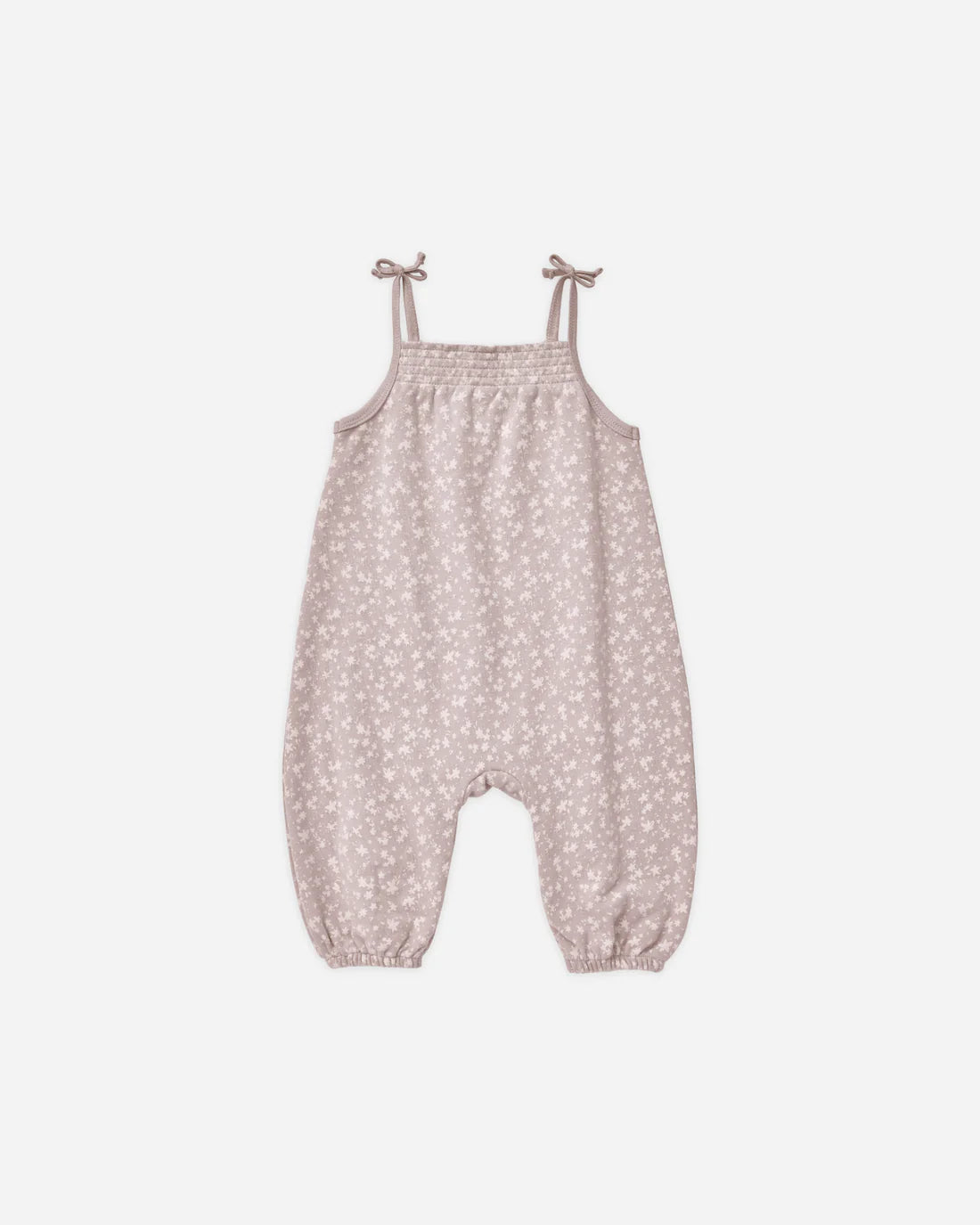 smocked jumpsuit || scatter