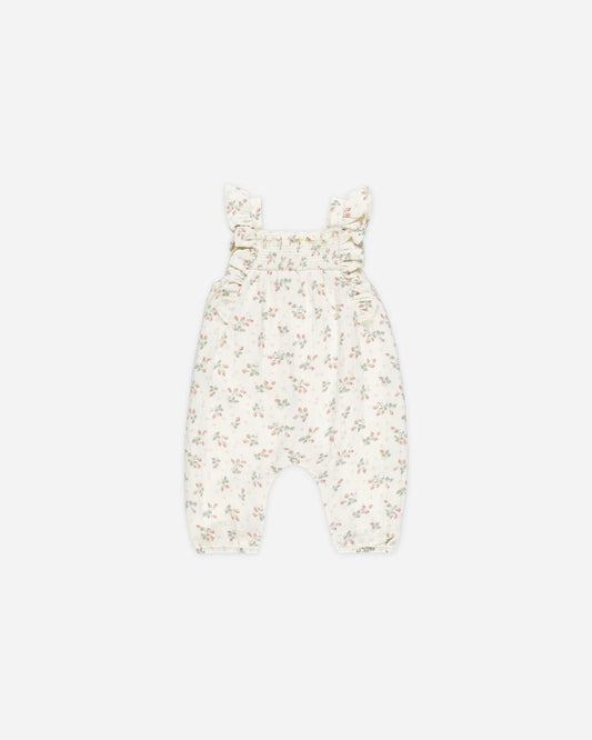Nova Romper || Strawberries