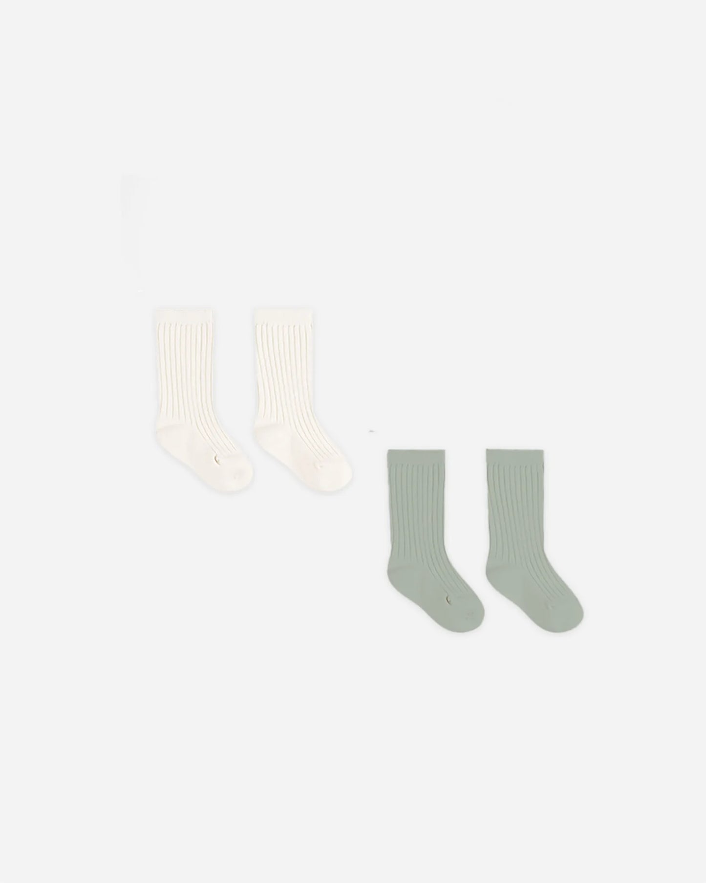 Socks Set || Natural, Sage