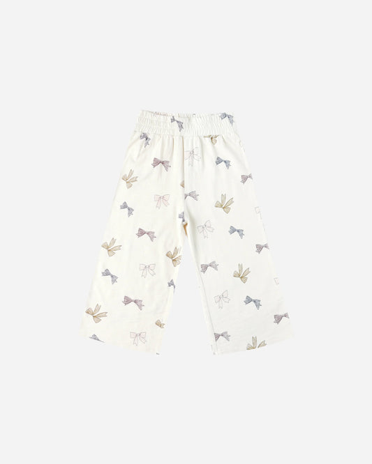 Wide Leg Pant || Bows