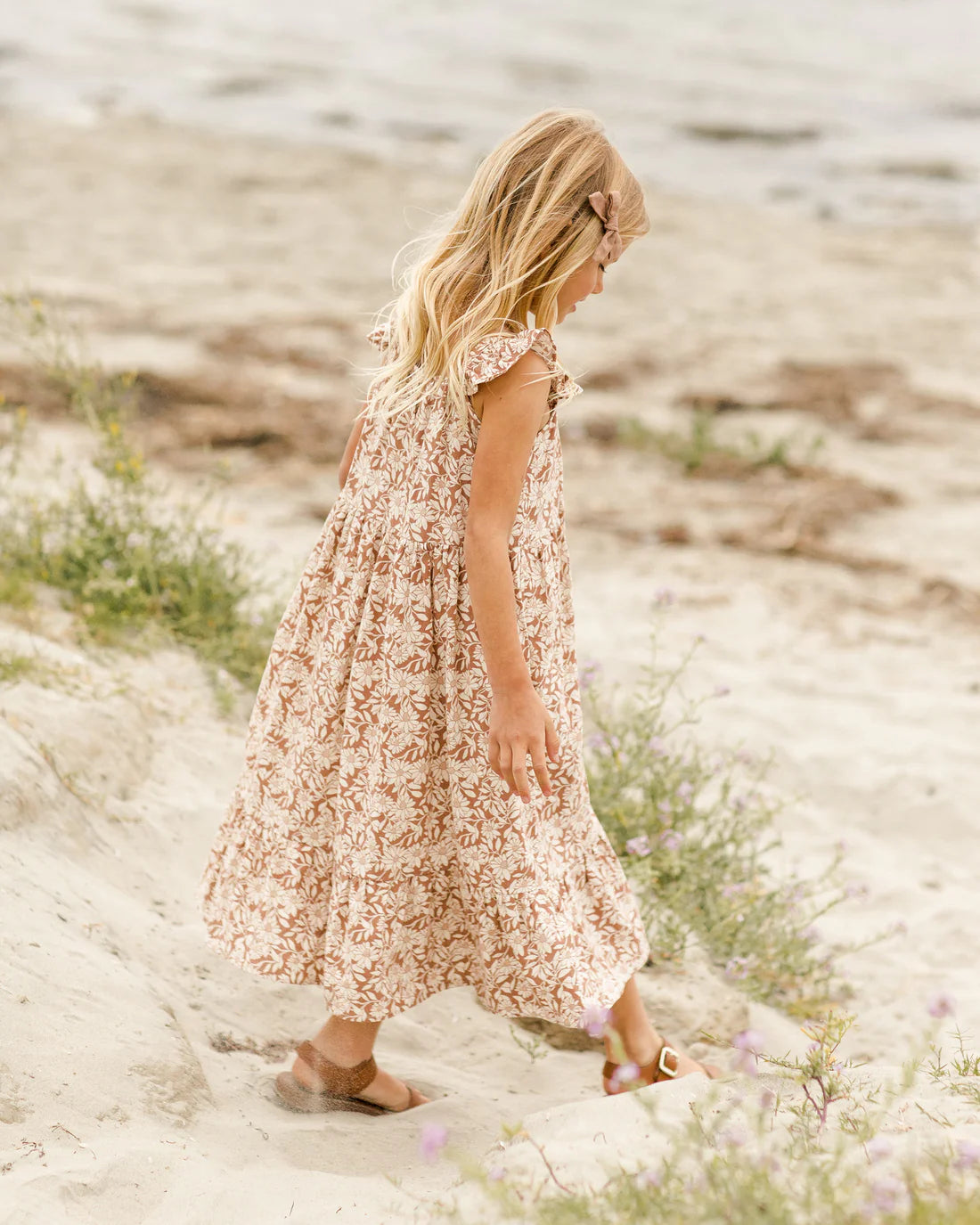 abbie tiered dress || plumeria