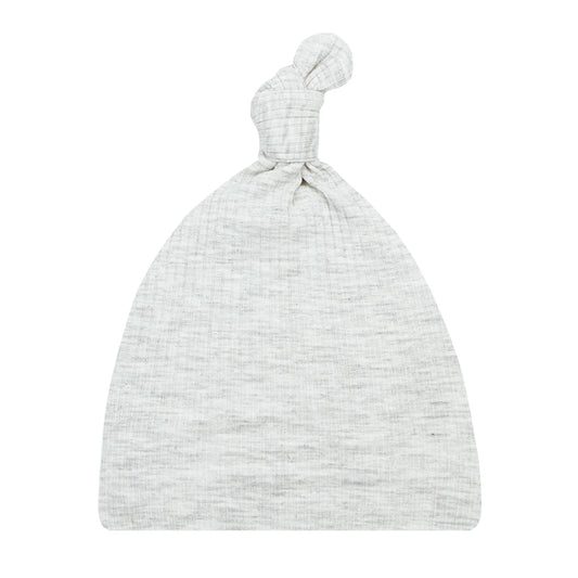 Lou Lou & Co Stevie Ribbed Top Knot Hat