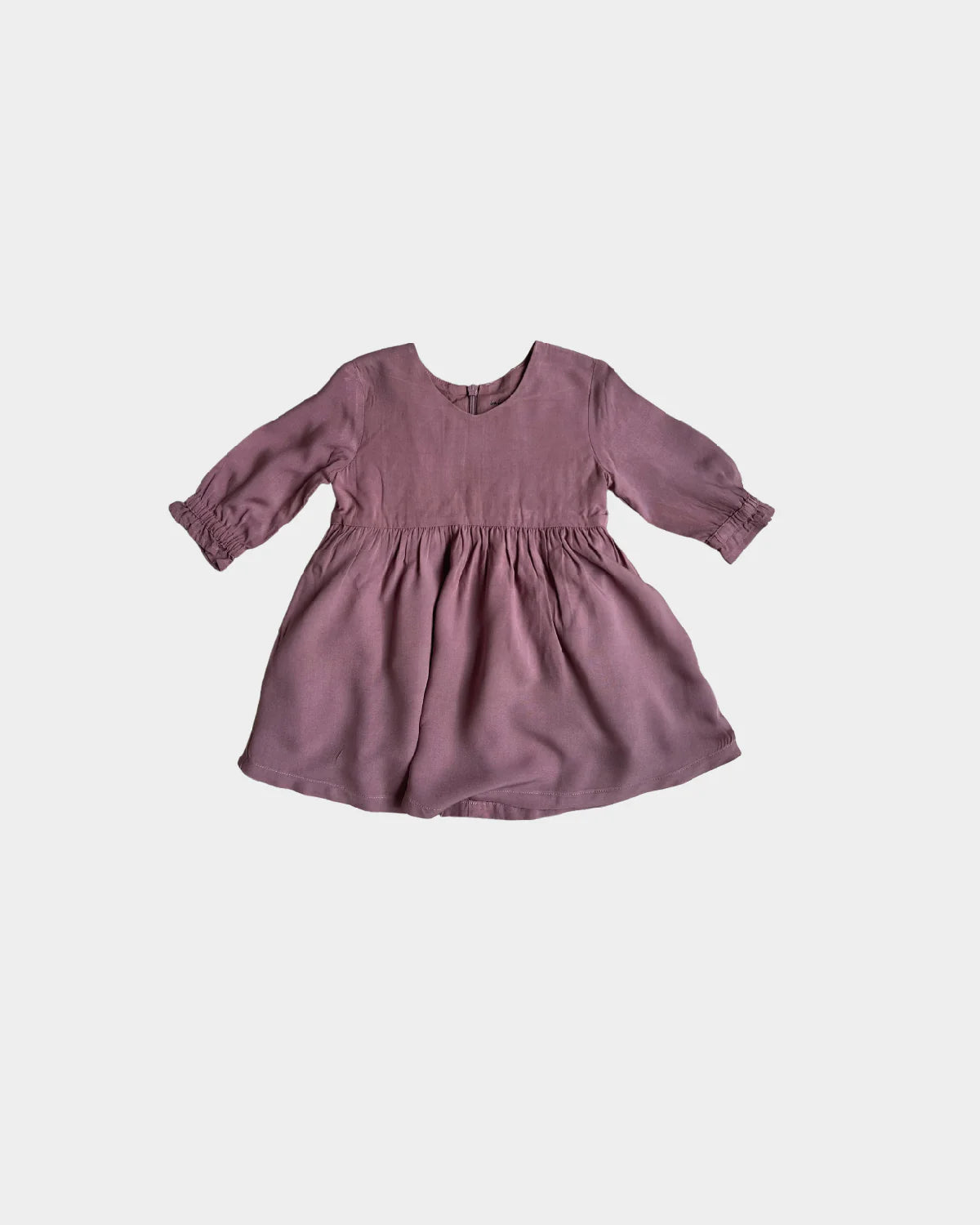 Woven Dress - Plum