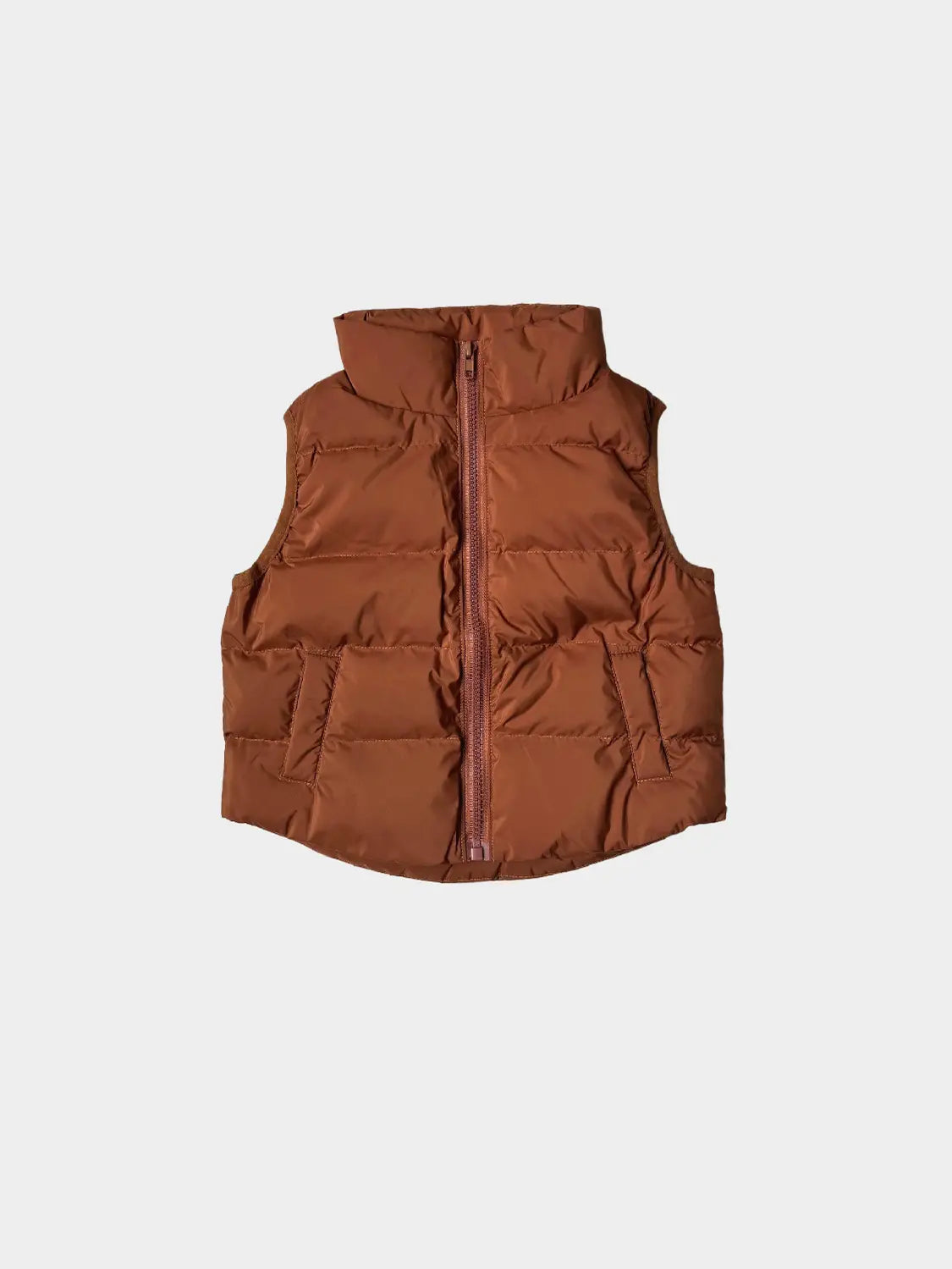 Puffer Vest - Caramel