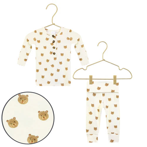 Lou Lou & Company Teddy Top + Bottoms