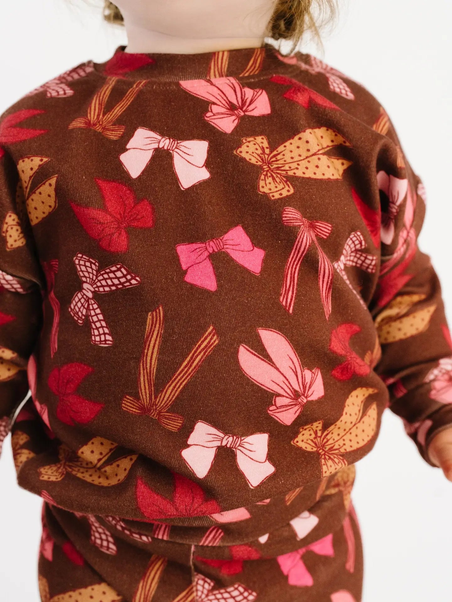 Darling Bows Crewneck Set