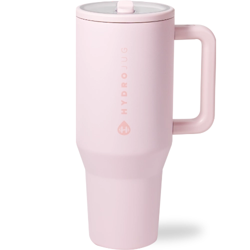 HydroJug Traveler Tumbler Pink Sand 40 oz