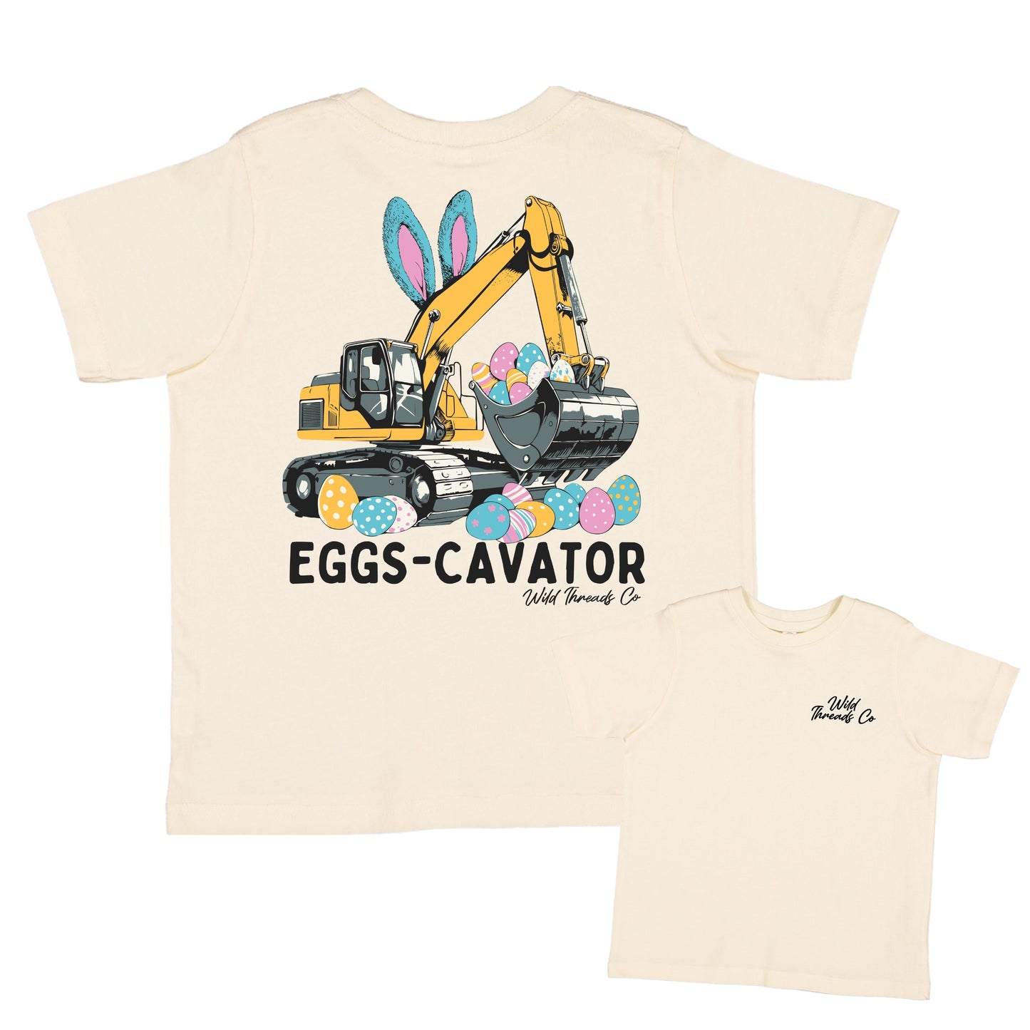 Eggs-Cavator Tee