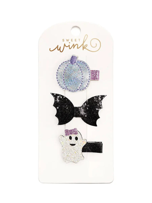 Girly Ghost Halloween Clip Set