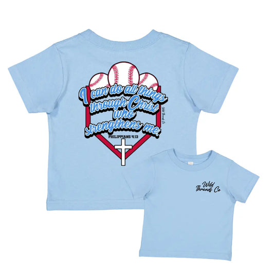 Strengthens Me Baseball Tee