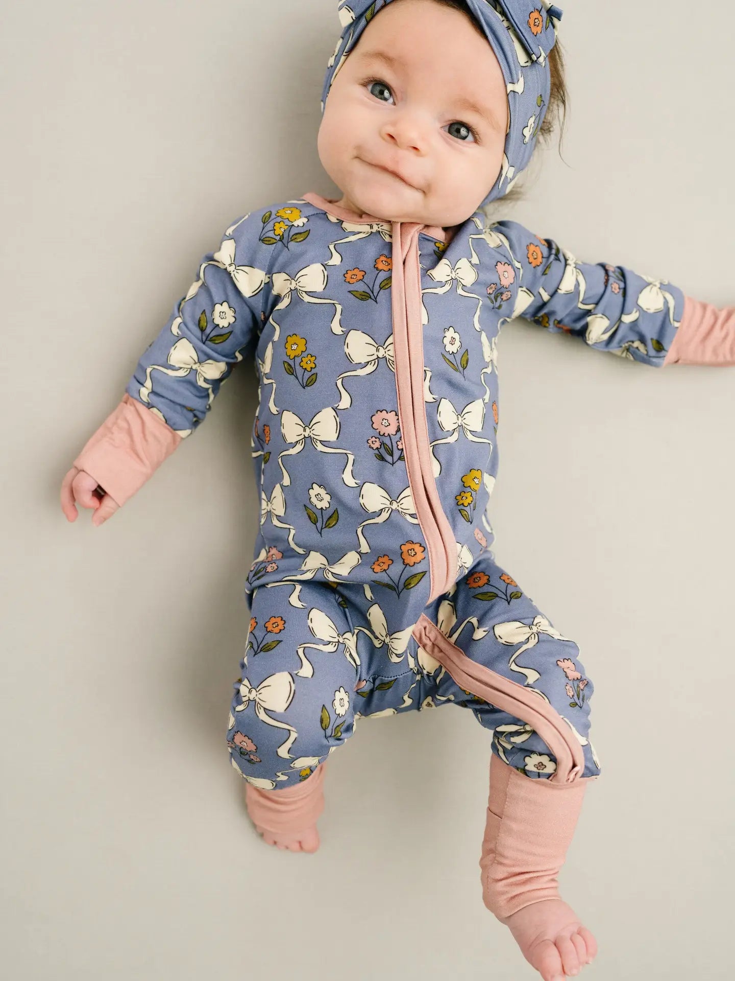 Bow Blooms Bamboo Sleeper