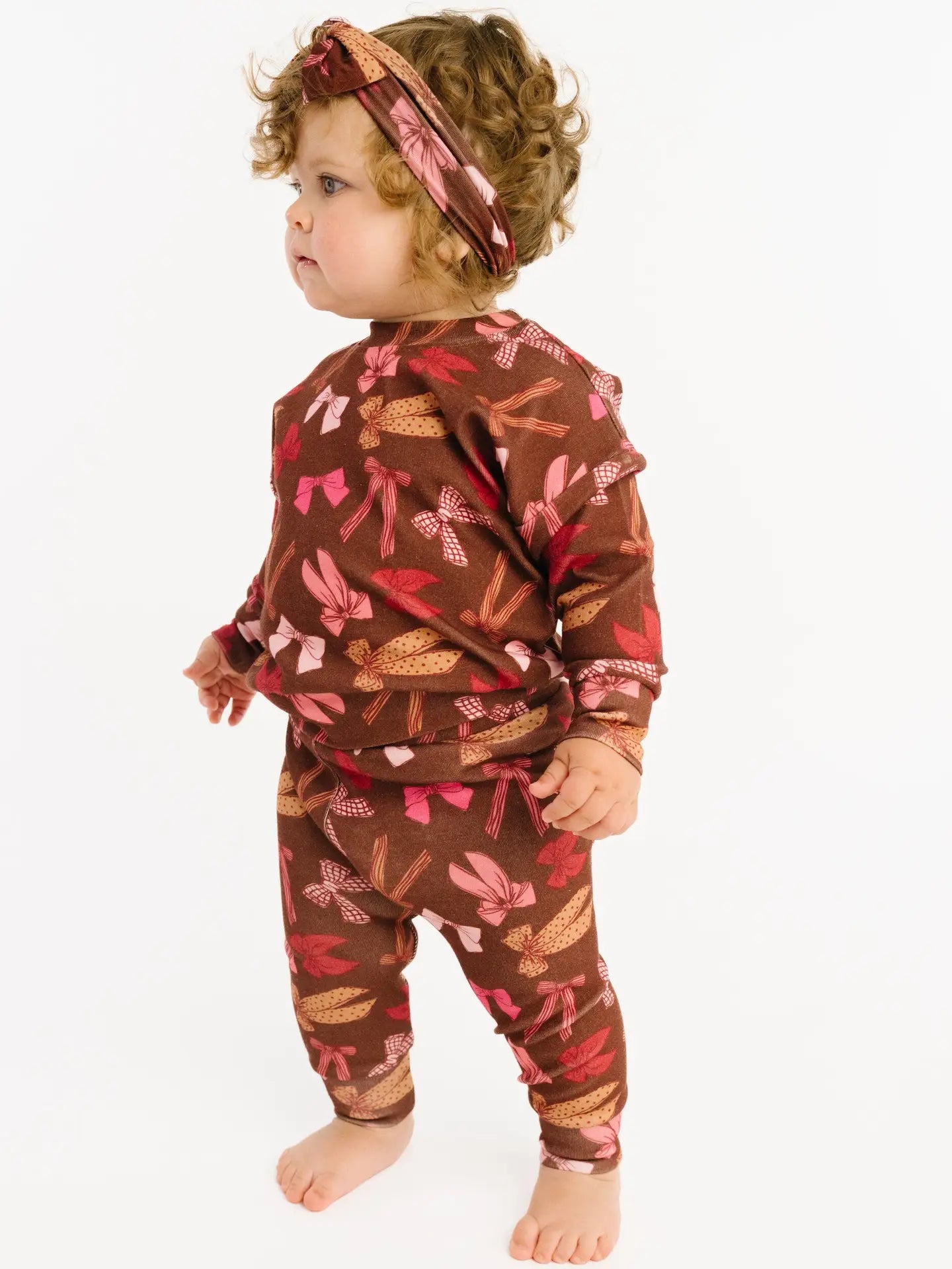 Darling Bows Crewneck Set