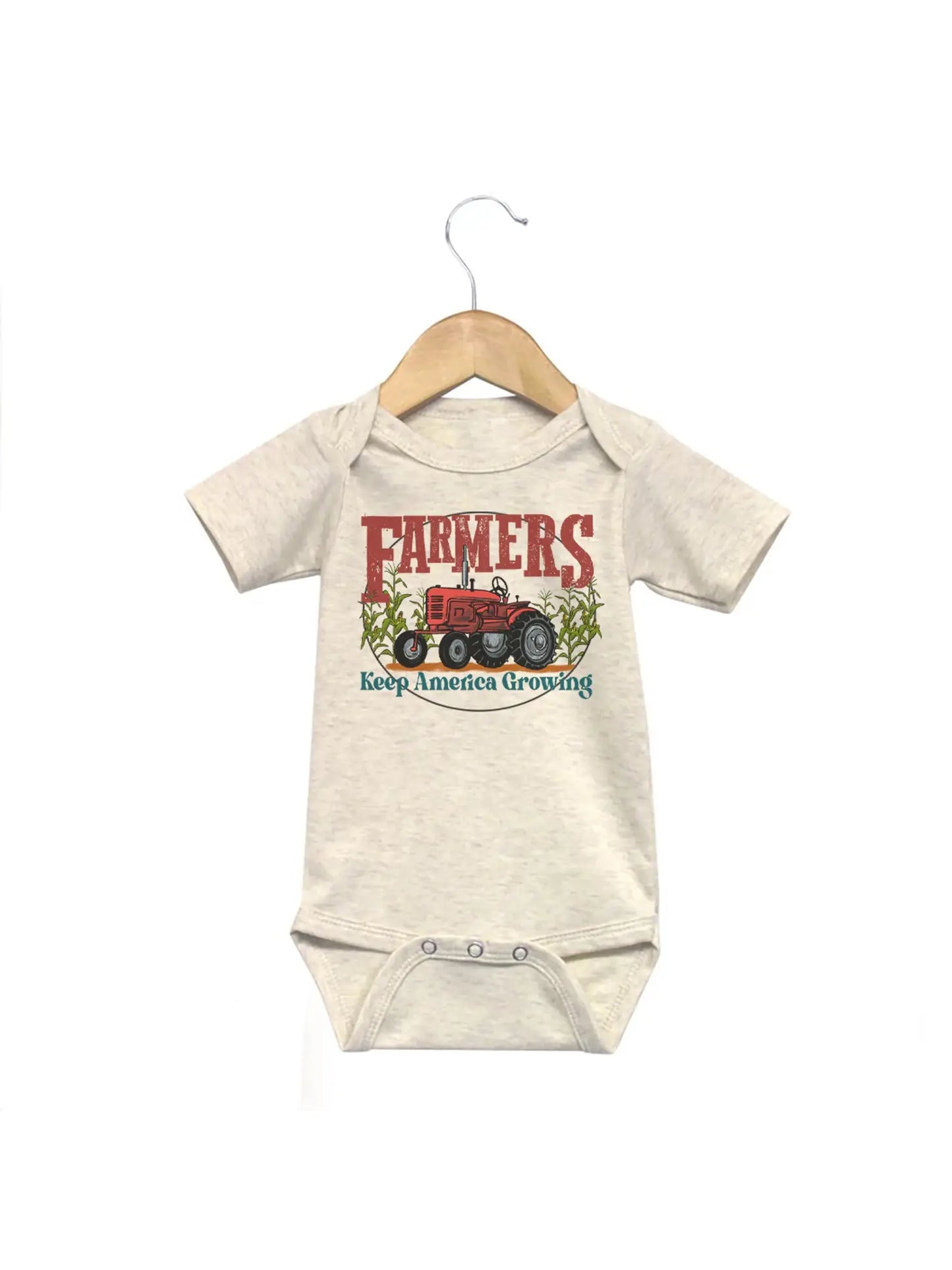 Farmers Keep America Growing Onesie