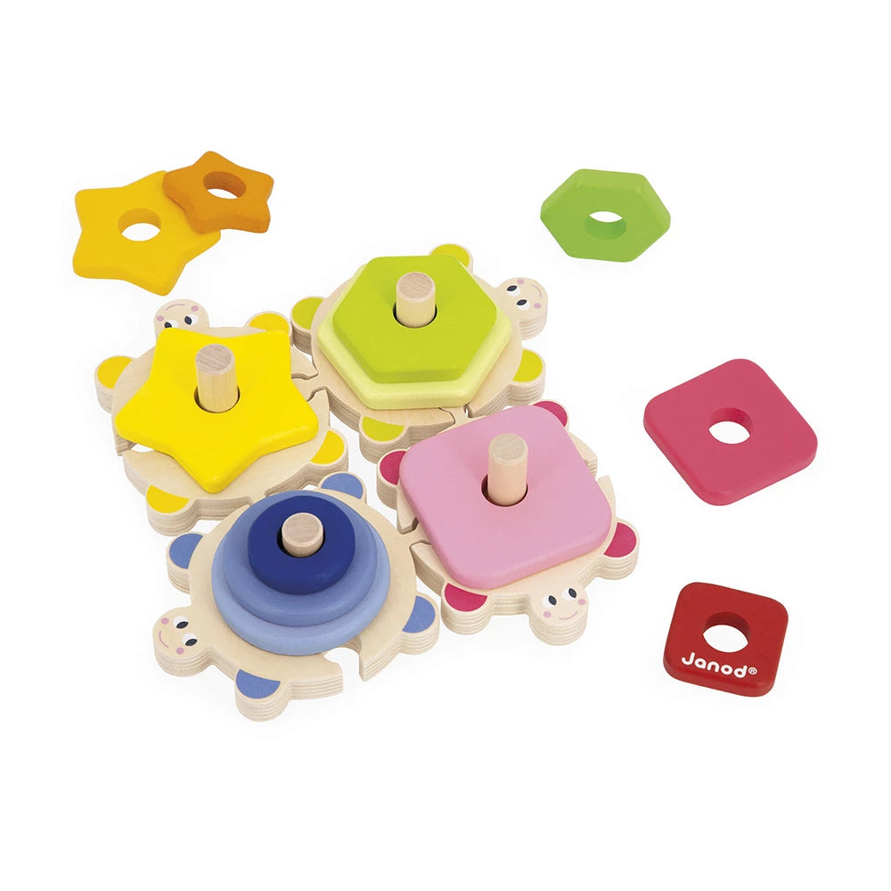 I Wood Stackable Turtles