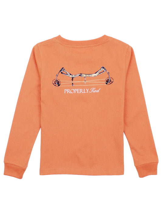 Boys Compound Bow Long Sleeve -  Mango