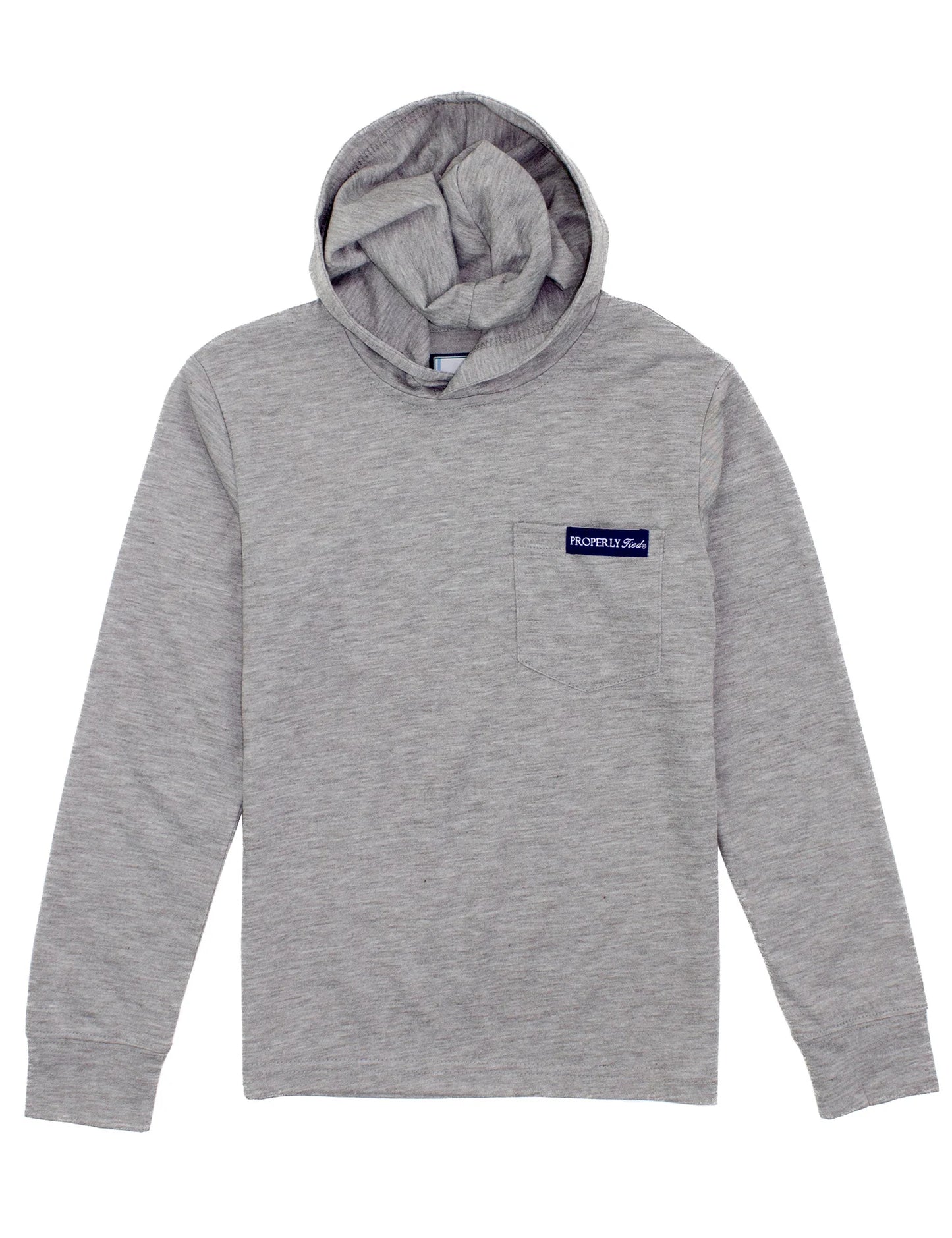 Boys Portland Hoodie -  Heather Grey