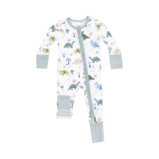 2 Way Zipper Romper - Soft Romper