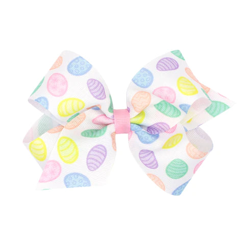King Pastel Easter Eggs Bow