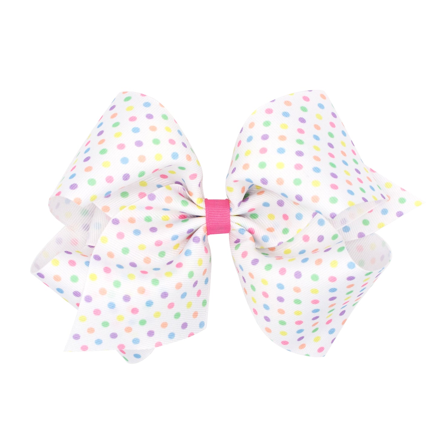 King Easter Multicolor Dot Bow